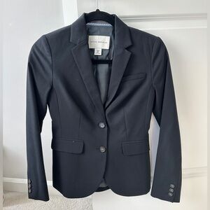 Banana Republic Black Suit Blazer Petites 00P
